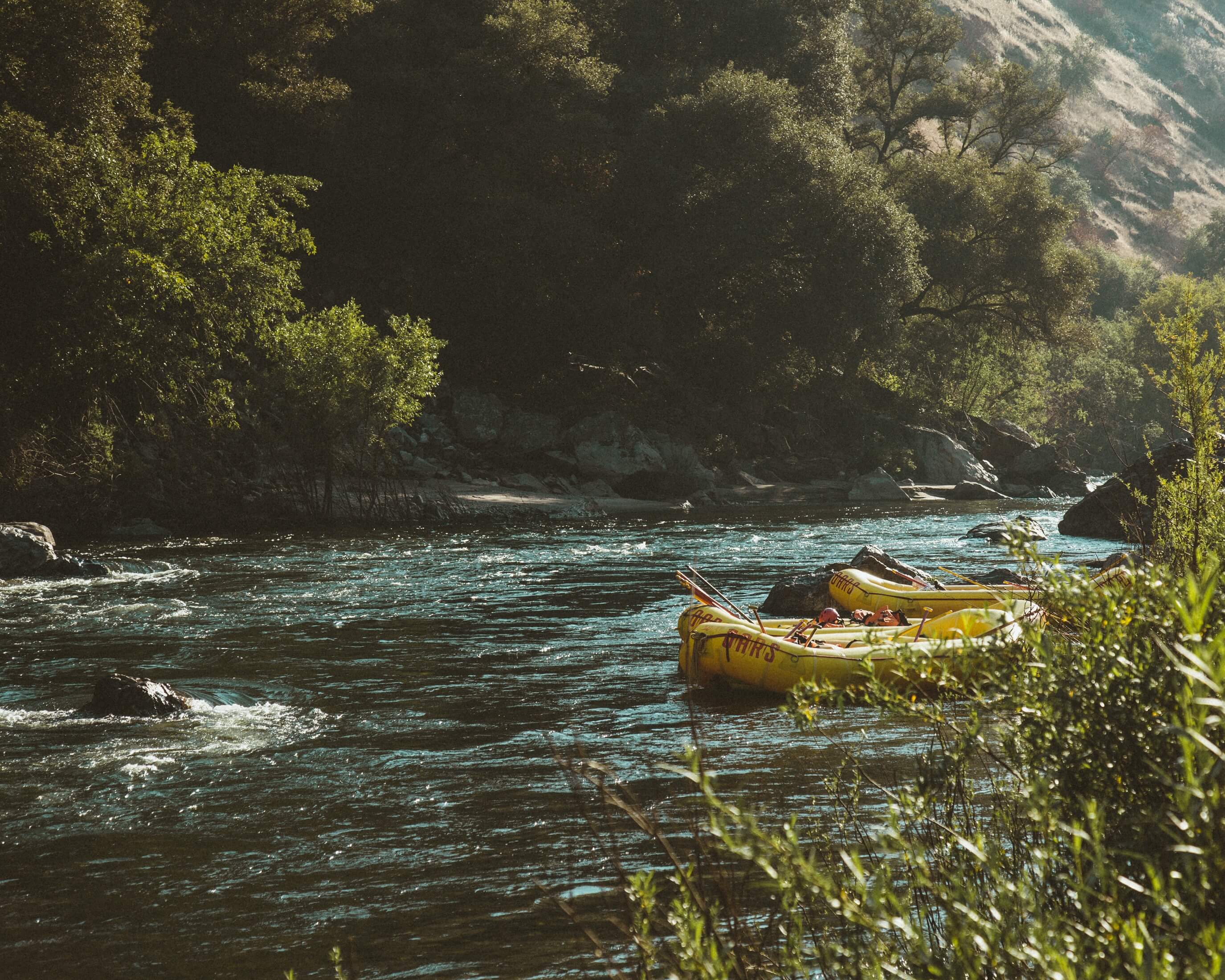 Soft rafting in Maremma