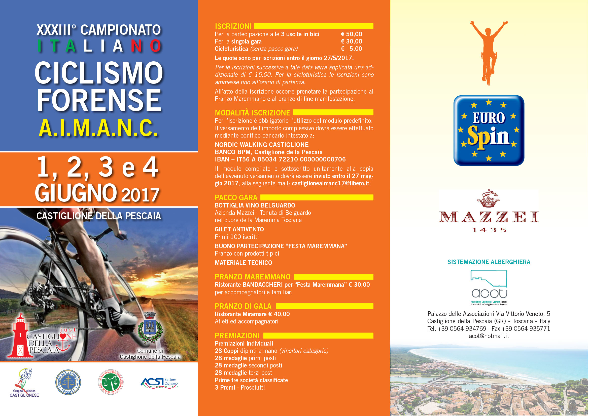 XXXIII° Campionato Italiano Ciclismo Forense