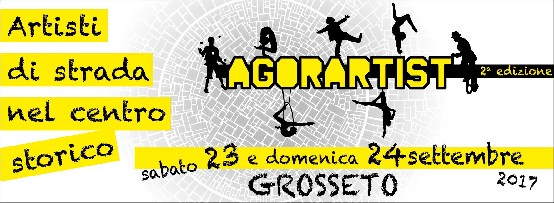 La seconda edizione di Agorartist si terrà a Grosseto il 23 e 24 settembre 2017