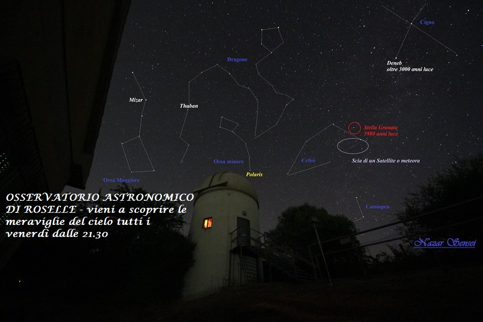 Incontri all’Osservatorio Astronomico di Roselle