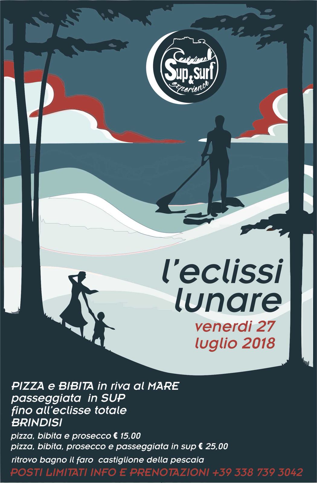 Eclissi Lunare in SUP