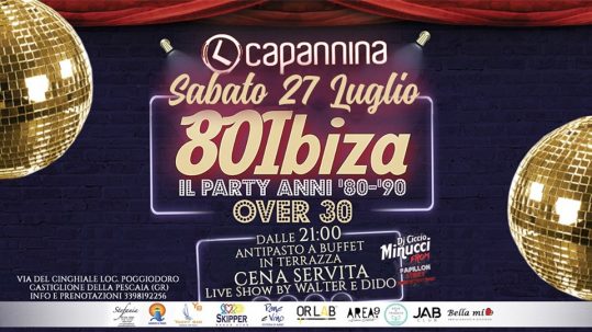 80 Ibiza – Party anni 80 & 90