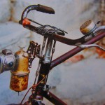 A Castiglione la bici è d’epoca, con la „Maremmana“