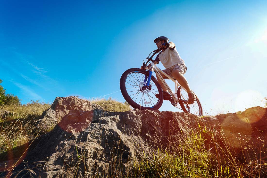 Mountain bike in Maremma