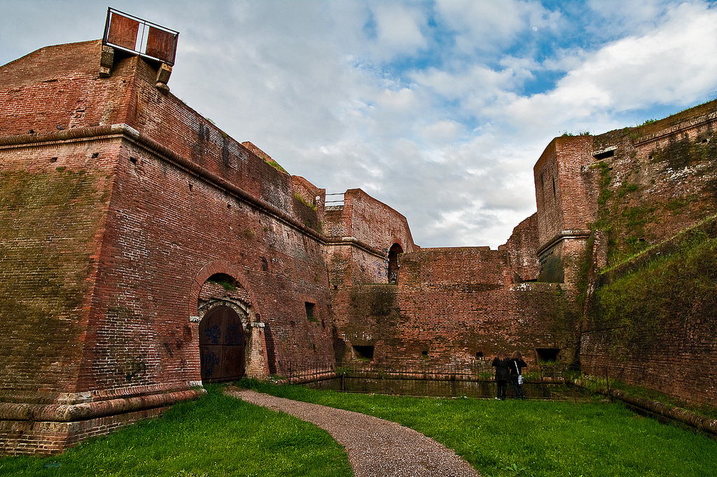 le mura della città a Grosseto