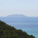 Gorgona island, the smallest Island of the Tuscan archipelago