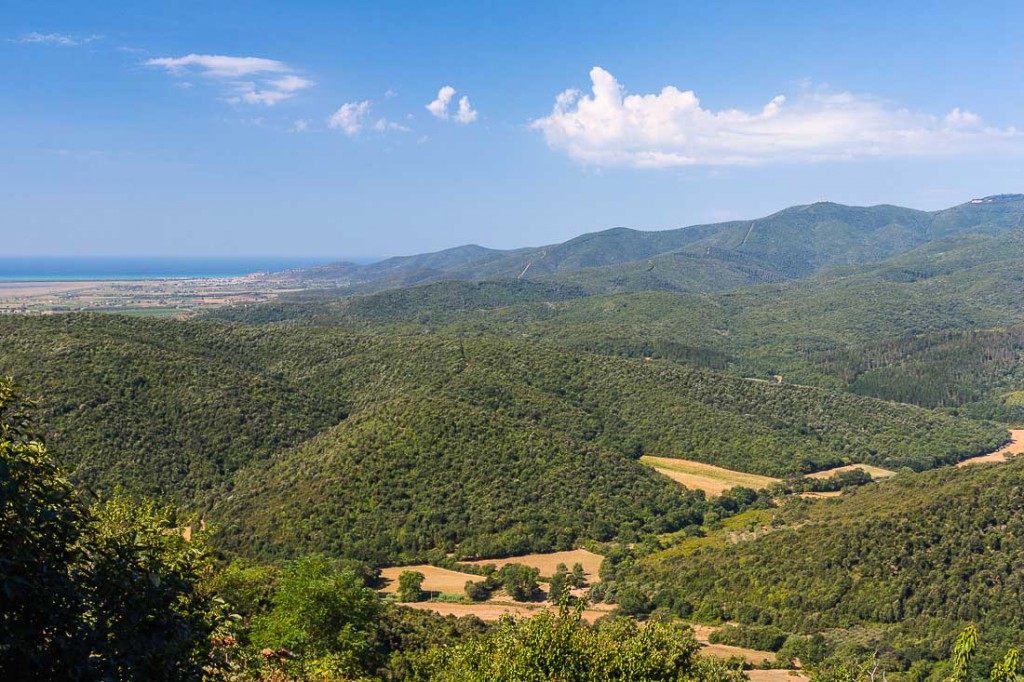 Das staatliche Naturschutzgebiet Marsiliana in der Maremma, Toskana